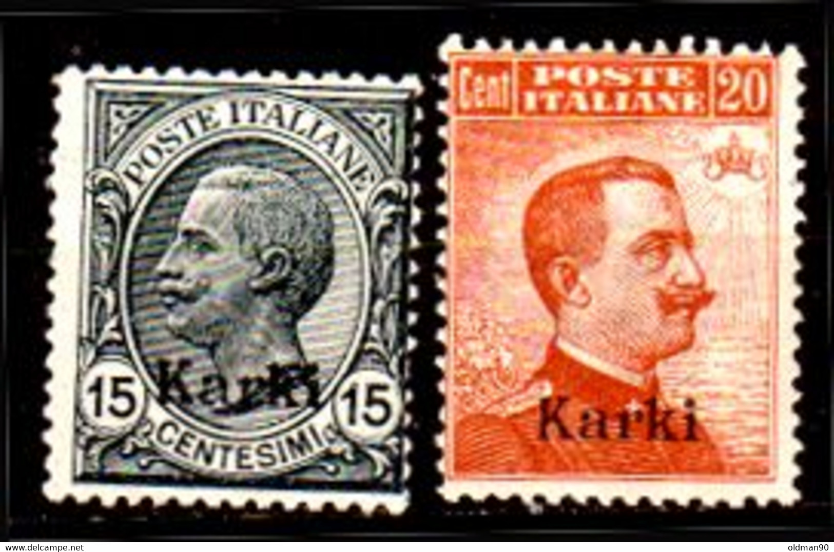 Egeo-OS-270- Carchi: Original Stamp And Overprint 1916-1921 (++) MNH - Quality In Your Opinion. - Aegean (Calino)