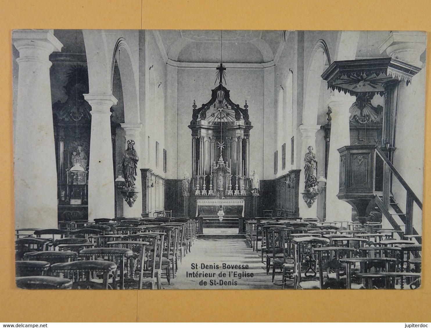 St-Denis-Bovesse Intérieur De L'Eglise De St-Denis - Assesse