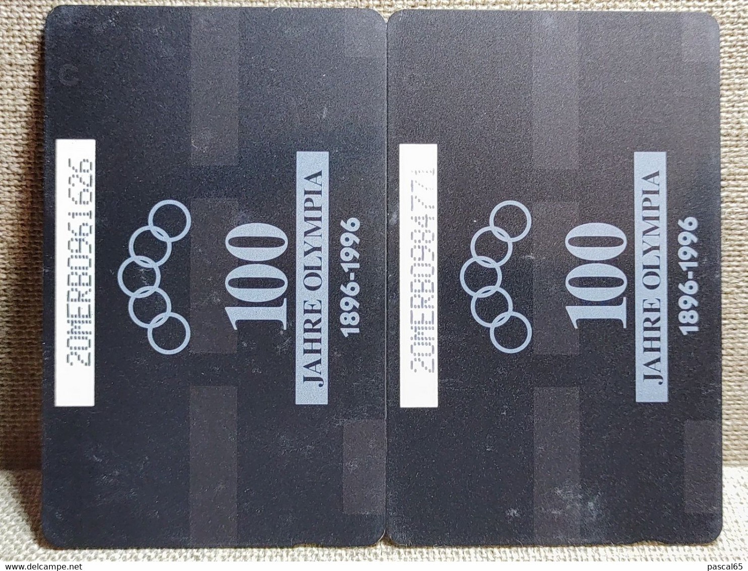 2 Télécartes Mercurycard 1£ Jeux Olympiques HELSINKI 1952 - Olympic Games