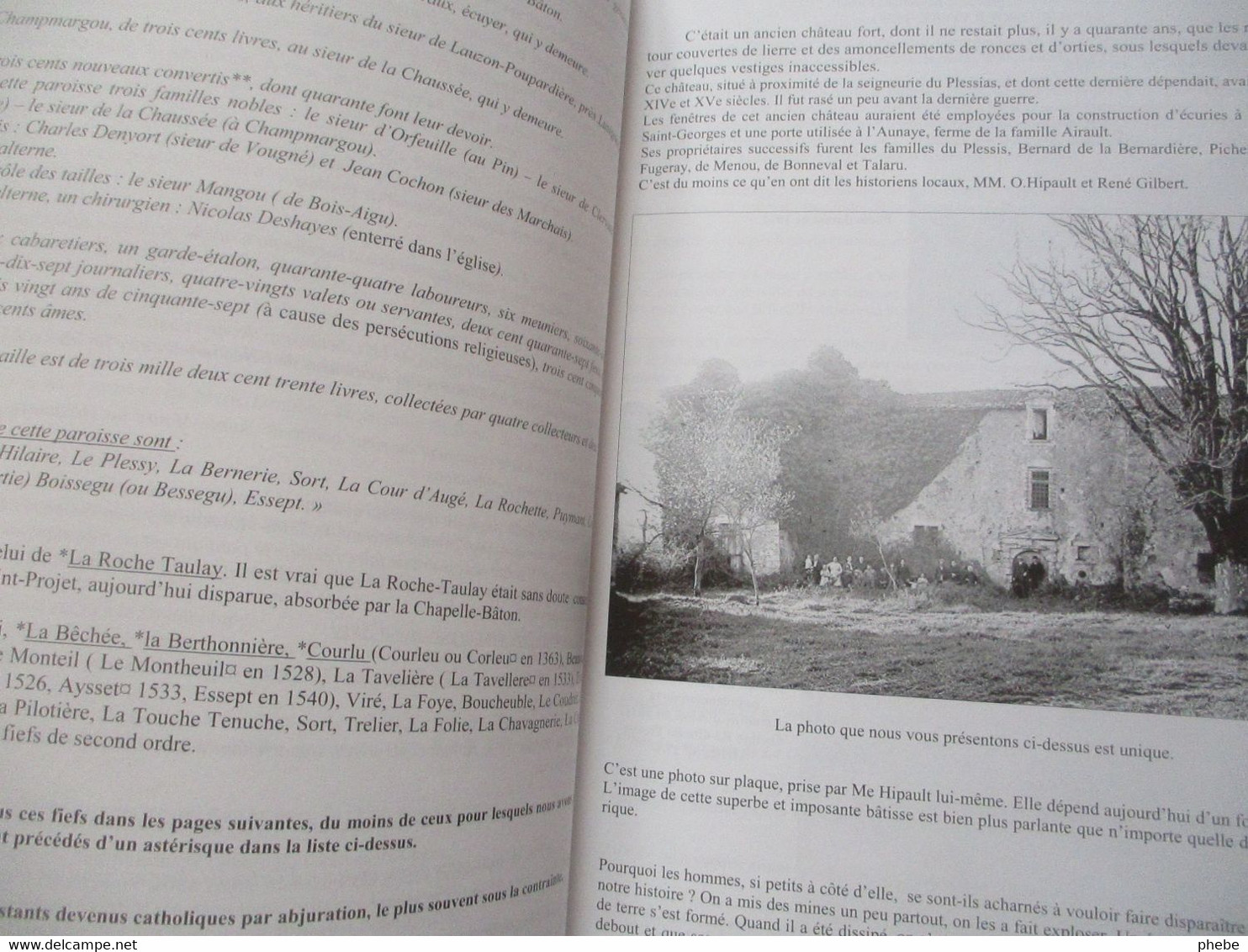 Morisson-Gaboreau / Augé Moments De Vie Moments D'histoire  (Deux-Sèvres 79) - Poitou-Charentes