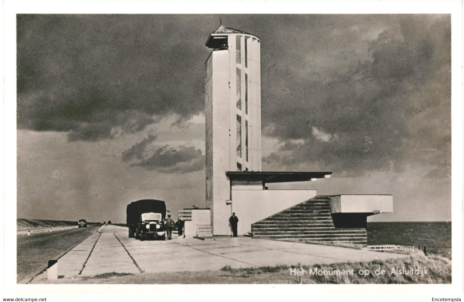 CPSM  Carte Postale Pays Bas Afsluitdijk Het Monument   VM61362ok - Den Oever (& Afsluitdijk)