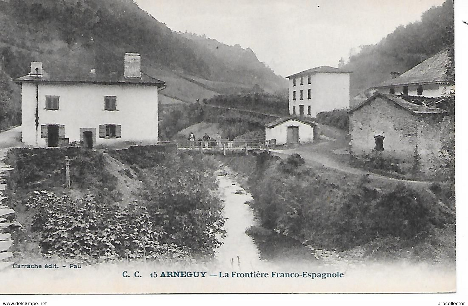 ARNEGUY ( 64 ) -  La Frontière Franco Espagnole - Arnéguy