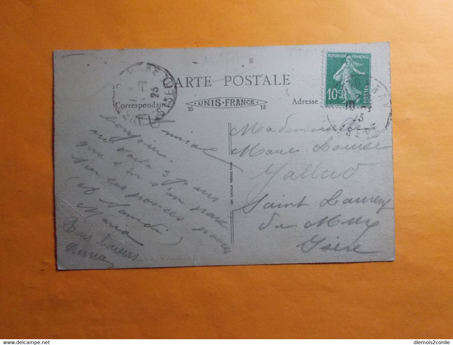 Carte Postale - CHATONNAY (38) - Entrée Du Village Côté Est (4331) - Châtonnay