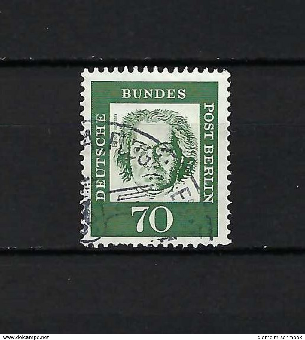 Berlin (129), 1961, Mi. 210R (m. Zählnummer) Gestempelt - Roller Precancels