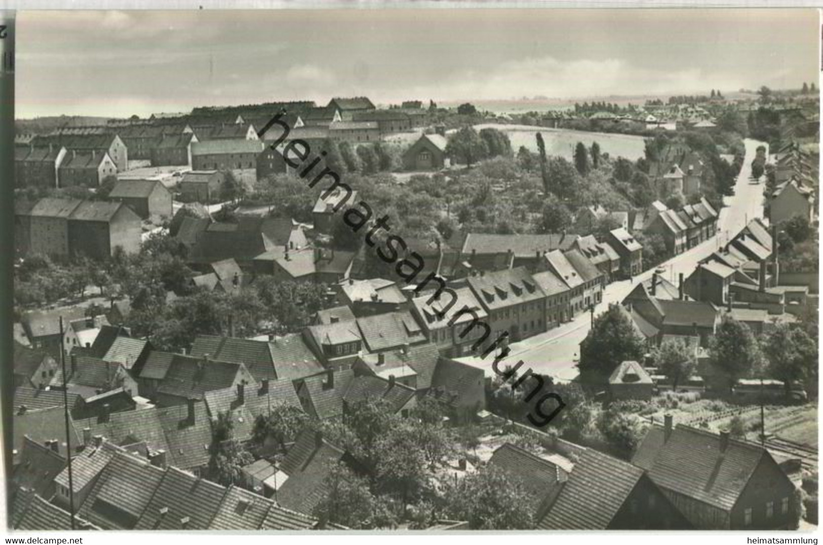 Penig - Teilansicht Mit Blick Zur Siedlung - Foto-Ansichtskarte - Verlag R. Kallmer Zwickau 60er Jahre - Penig