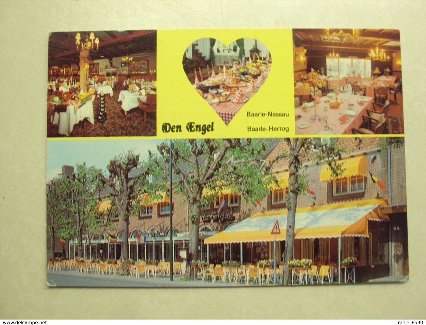 53715 - BAARLE-NASSAU-HERTOG - ROMANTISCH RESTAURANT DEN ENGEL - 4 ZICHTEN - ZIE 2 FOTO'S - Baarle-Hertog