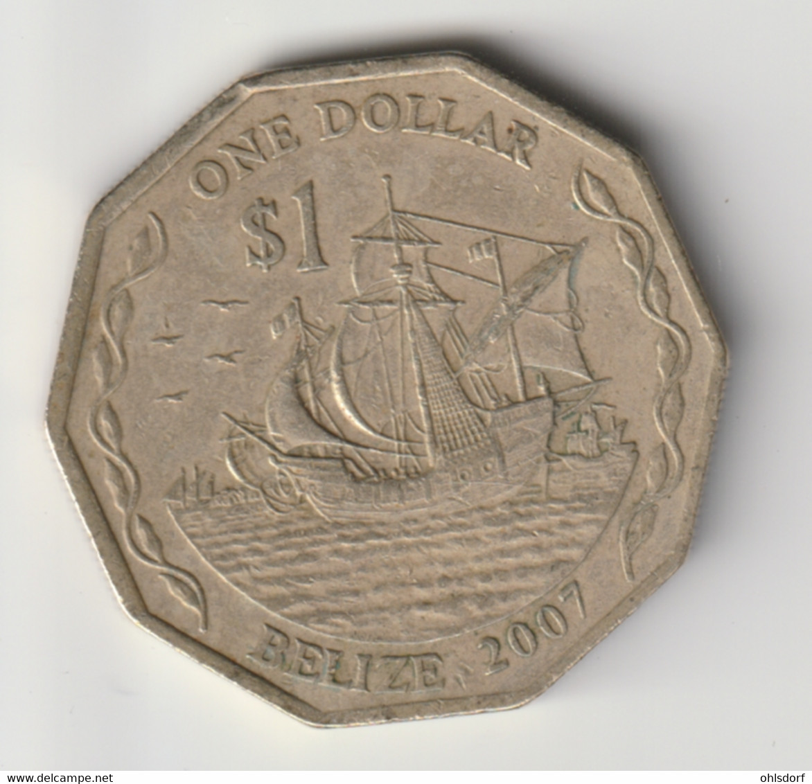 BELIZE 2007: 1 Dollar, KM 99 - Belize