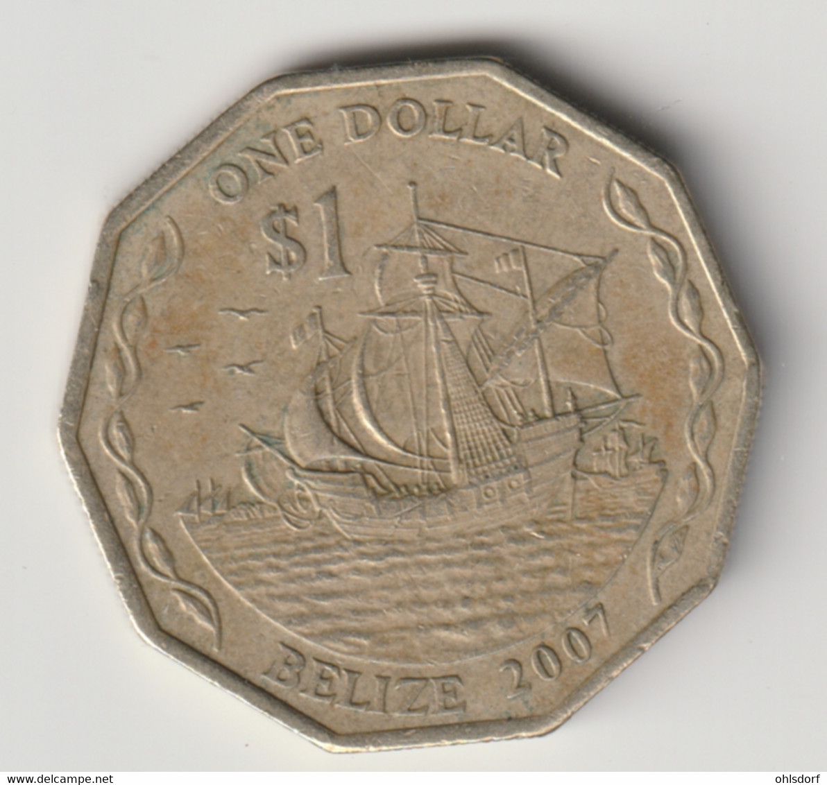 BELIZE 2007: 1 Dollar, KM 99 - Belize