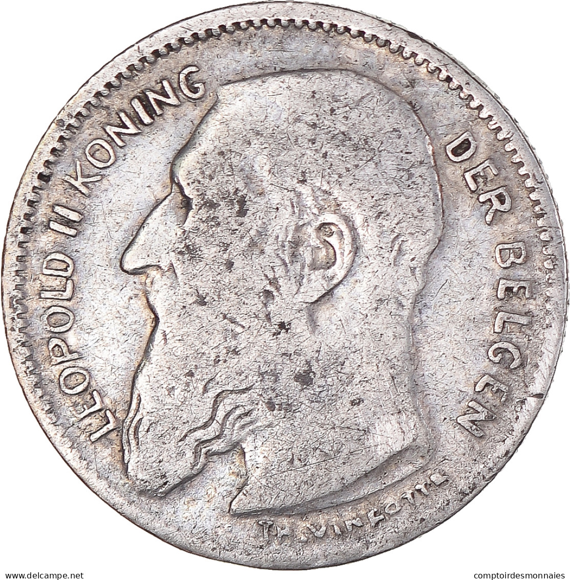 Monnaie, Belgique, 50 Centimes, 1909, TB+, Argent, KM:61.1 - 50 Cents