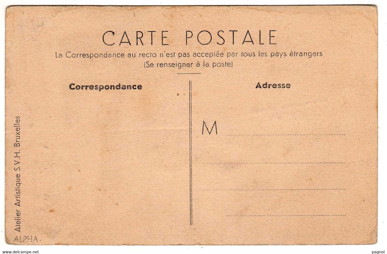 Fantaisies : Carte Avec Découpis Timbres : Enfant Avec Parapluie - Briefmarken (Abbildungen)