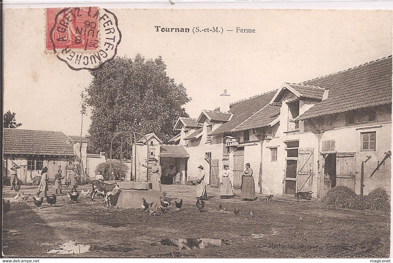 CPA - Tournan - Ferme - Fermes