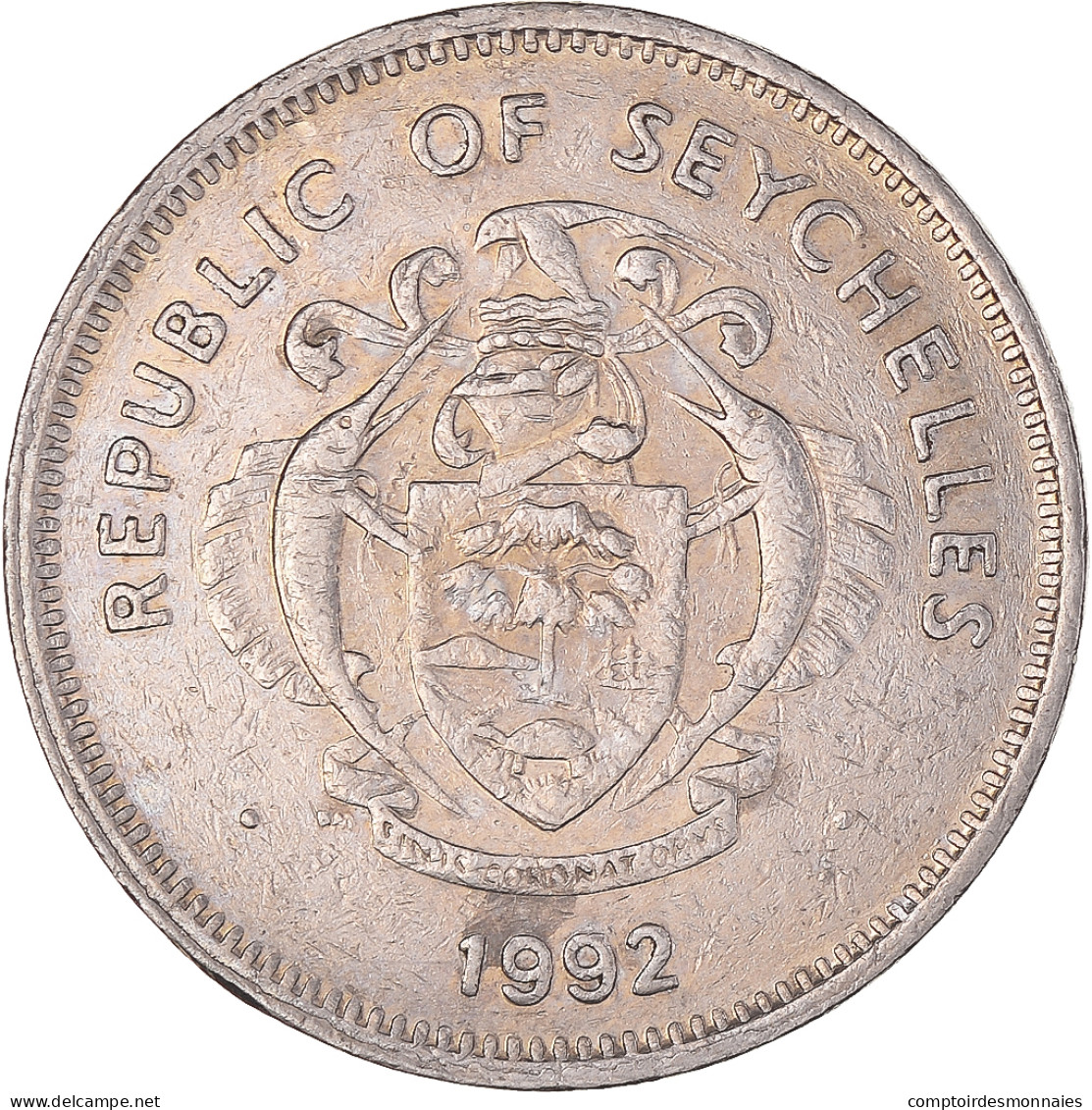 Monnaie, Seychelles, Rupee, 1992 - Seychellen