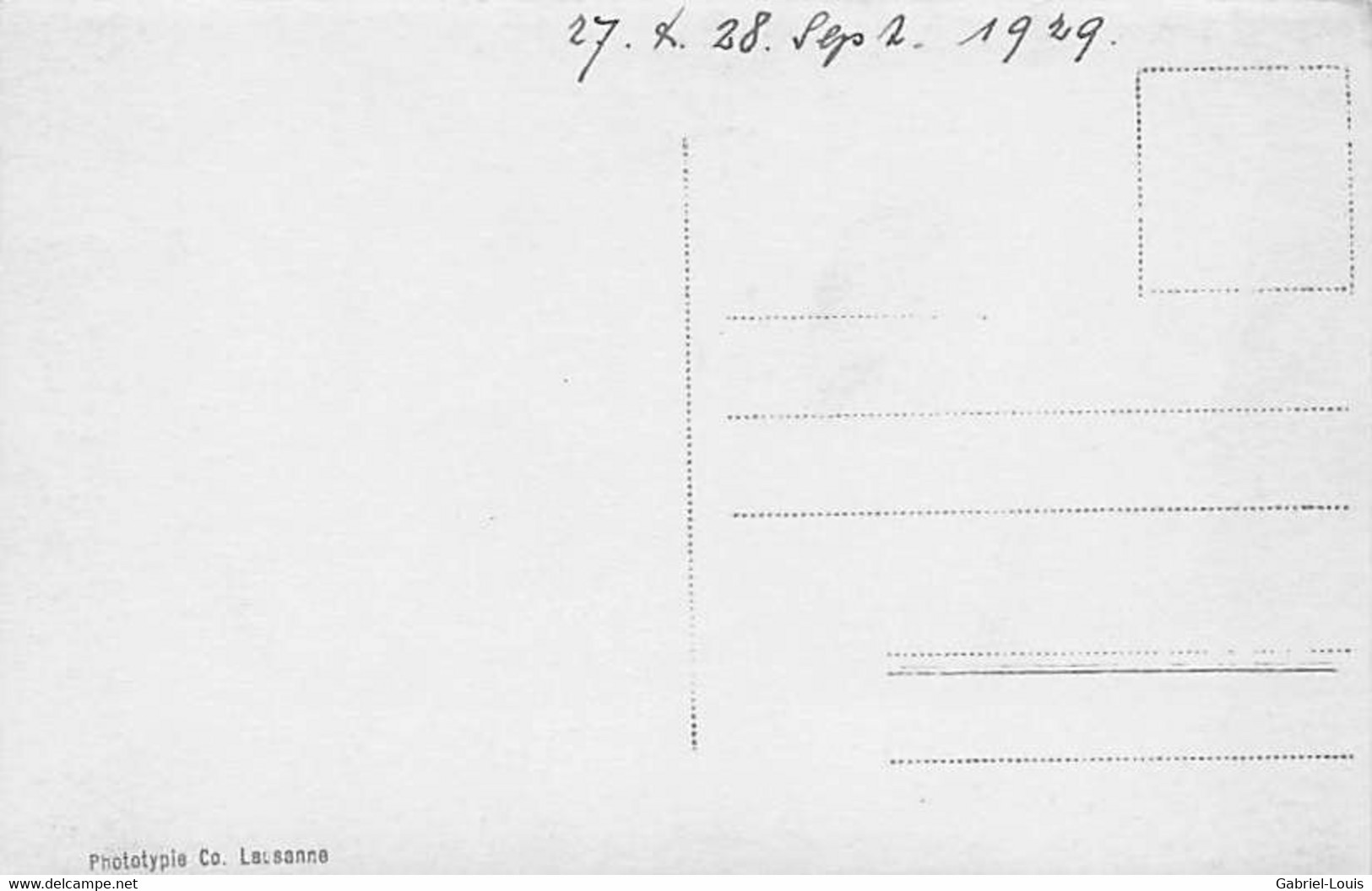 Gruyères Le Château Et Le Moléson 1929 - Gruyères