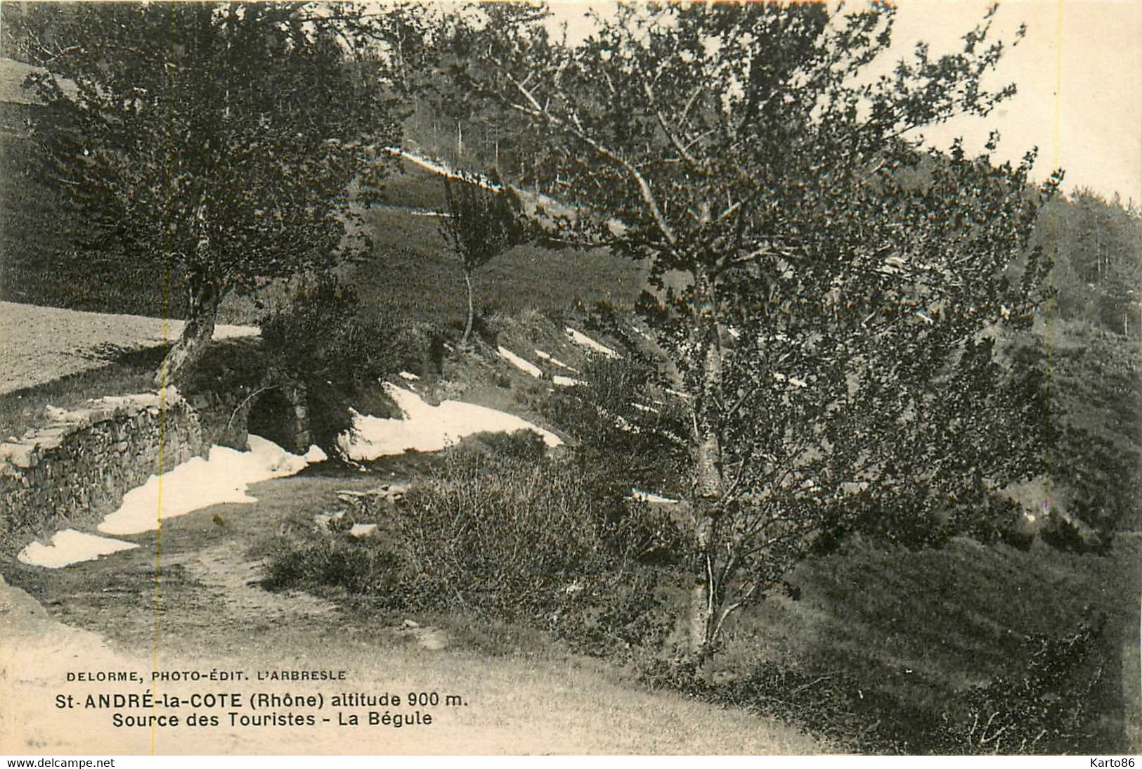 St André La Côte * Source Des Touristes * La Bégule - Saint-André-la-Côte