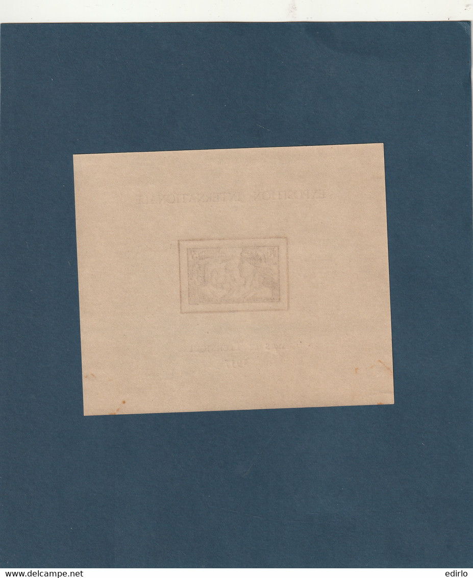 /// FRANCE ///    Nouvelle Caledonie Exposition Internationnale Des Arts .. 1937 Côte ** 47  Bloc N° 1 ** - Blocks & Sheetlets