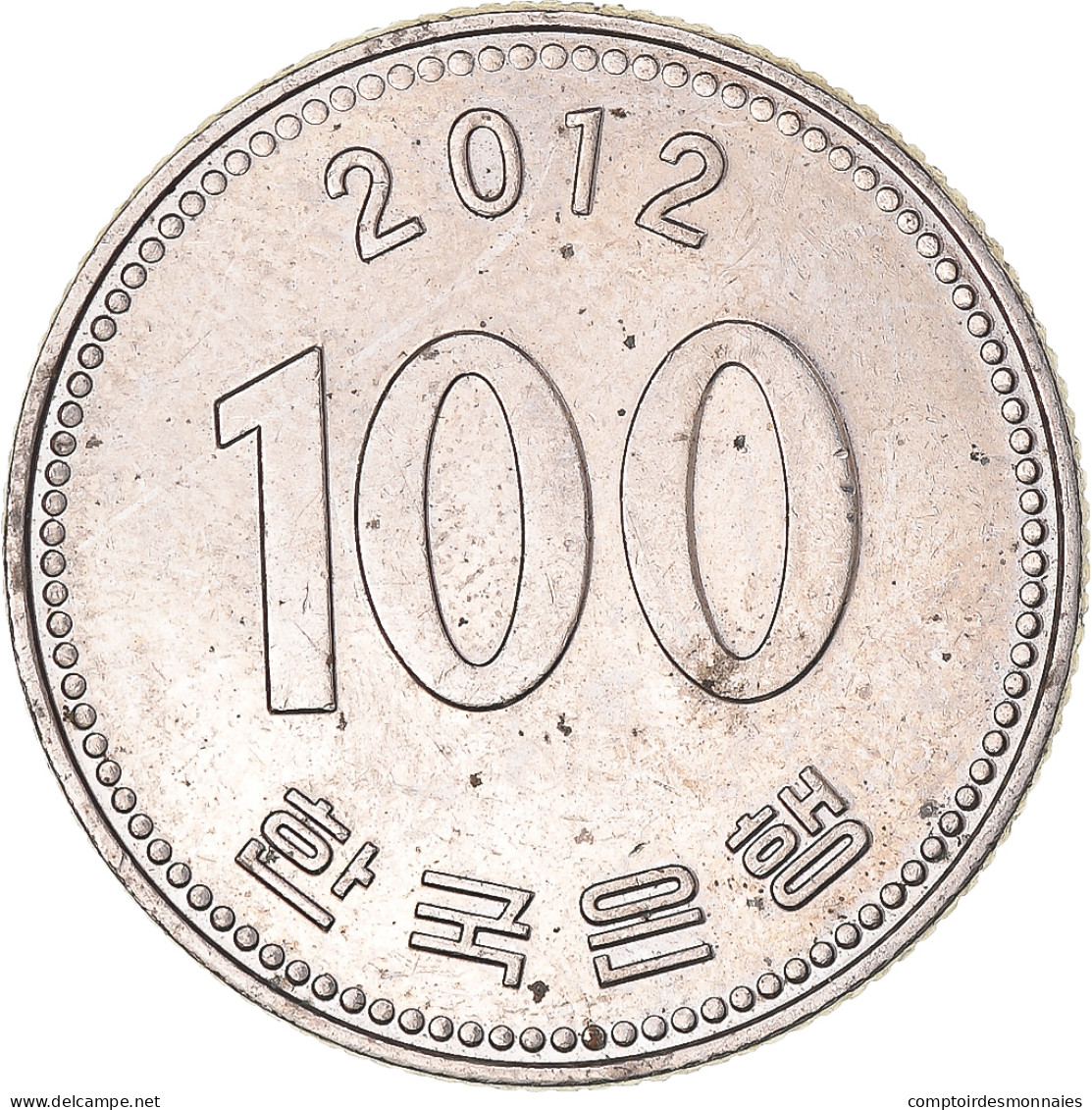 Monnaie, Corée Du Sud, 100 Won, 2012 - Korea (Zuid)