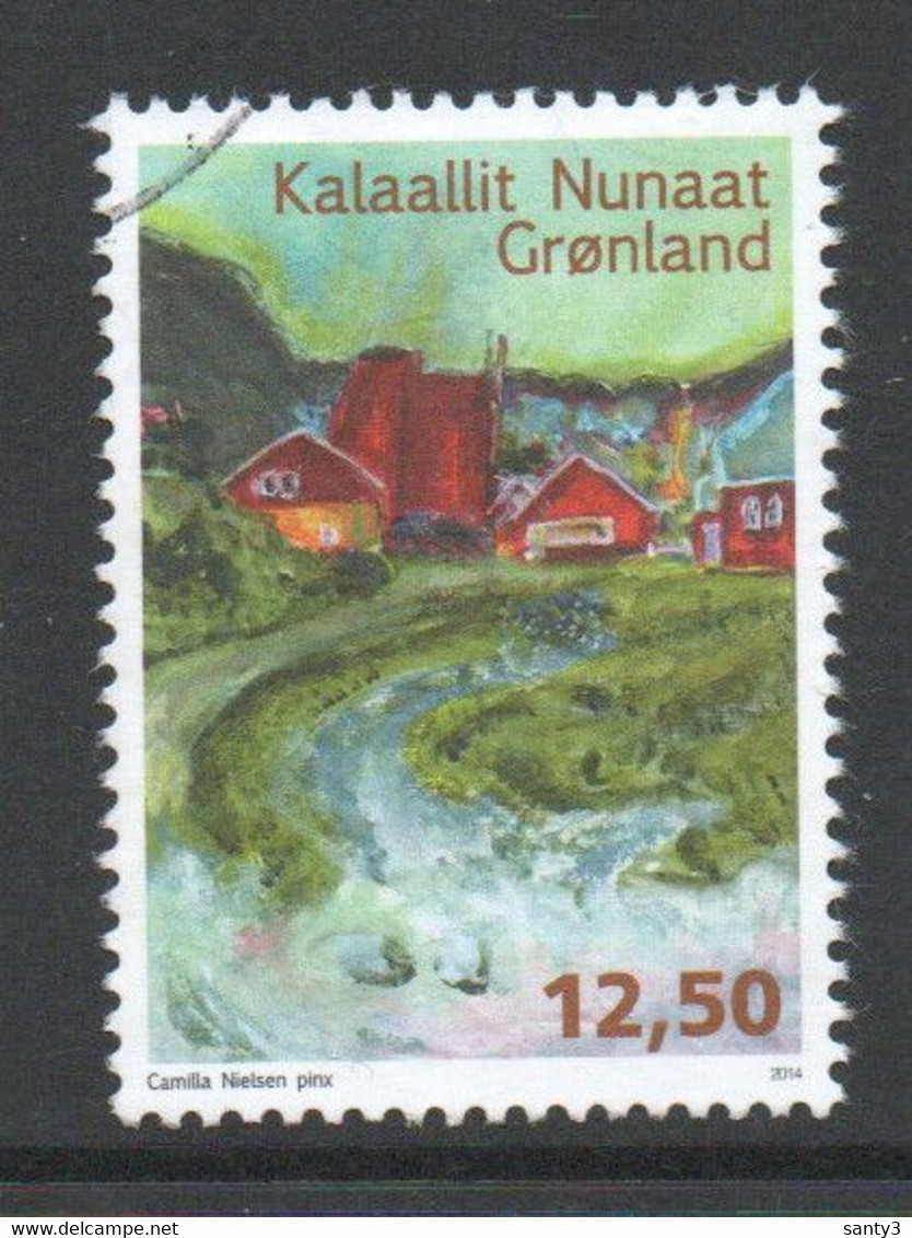 Groenland 2014 Yv 635 Hogere Waarde, Gestempeld - Used Stamps