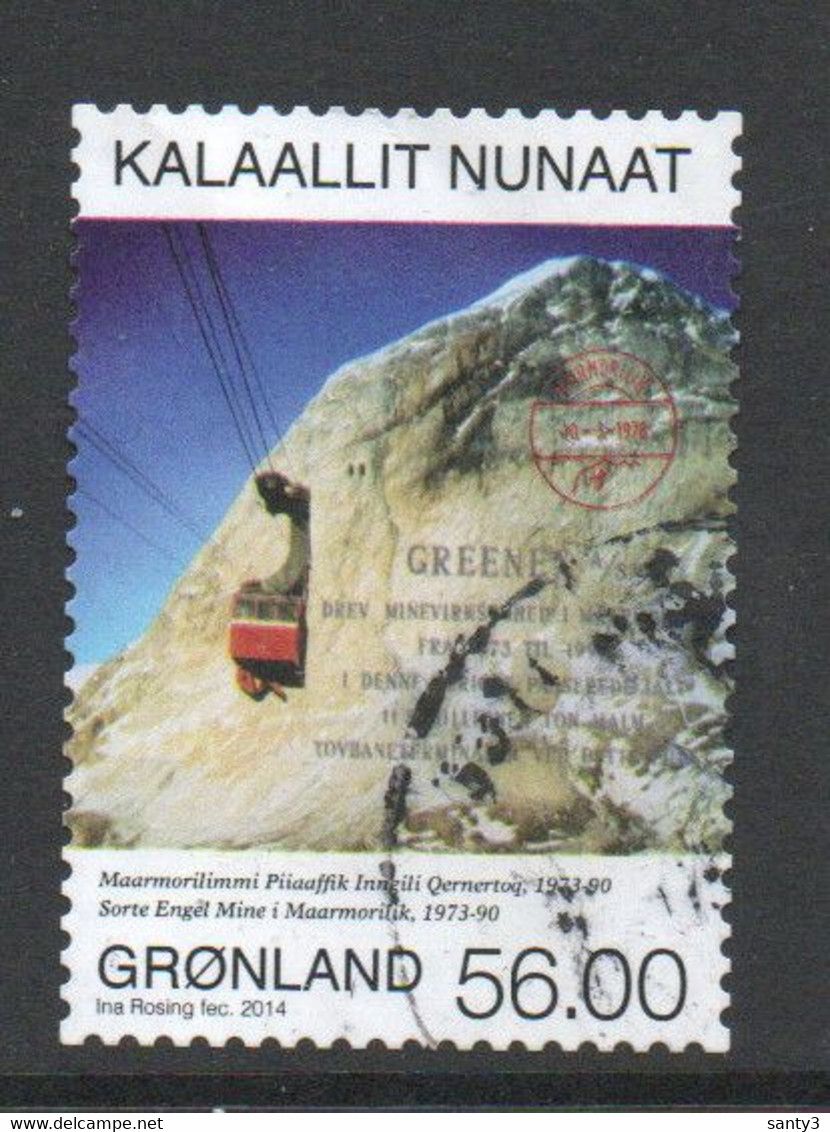 Groenland 2014 Yv 643 Hele Hoge Waarde, Gestempeld - Used Stamps