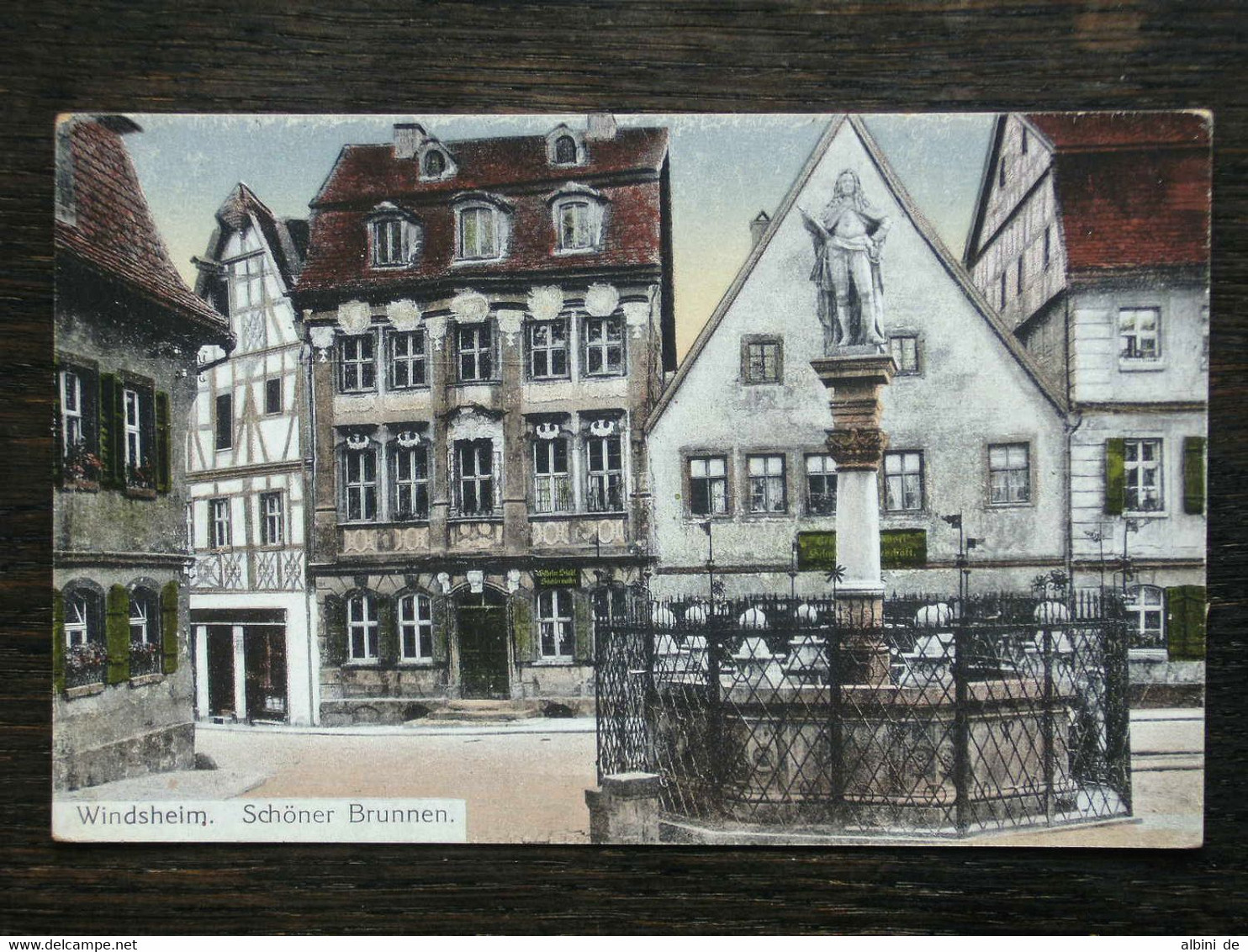 251 - AK WINDSHEIM - Schöner Brunnen - Bad Windsheim - Ca. 1920 - Bad Windsheim