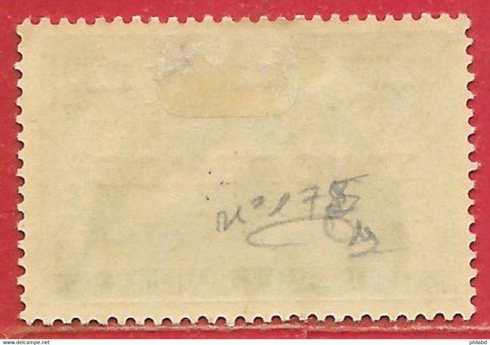 Nouvelle-Zélande N°175 2p Sur 0,5p Vert-jaune (filigrane NZ étoile, Dentelé 14) 1922 * - Neufs