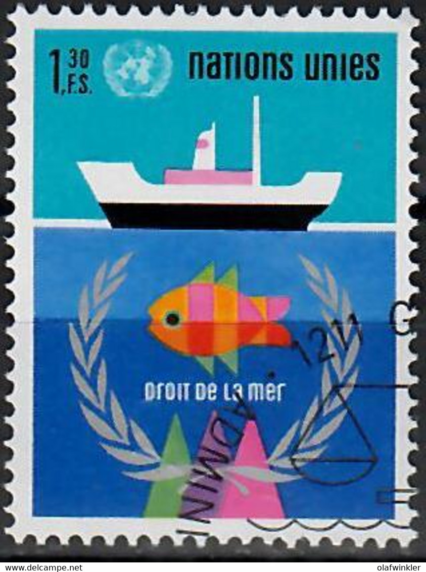 1974 Droit De La Mer Zum 45 / Mi 45 / YT 45 / Sc 45 Oblitéré / Gestempelt /used [zro] - Usati