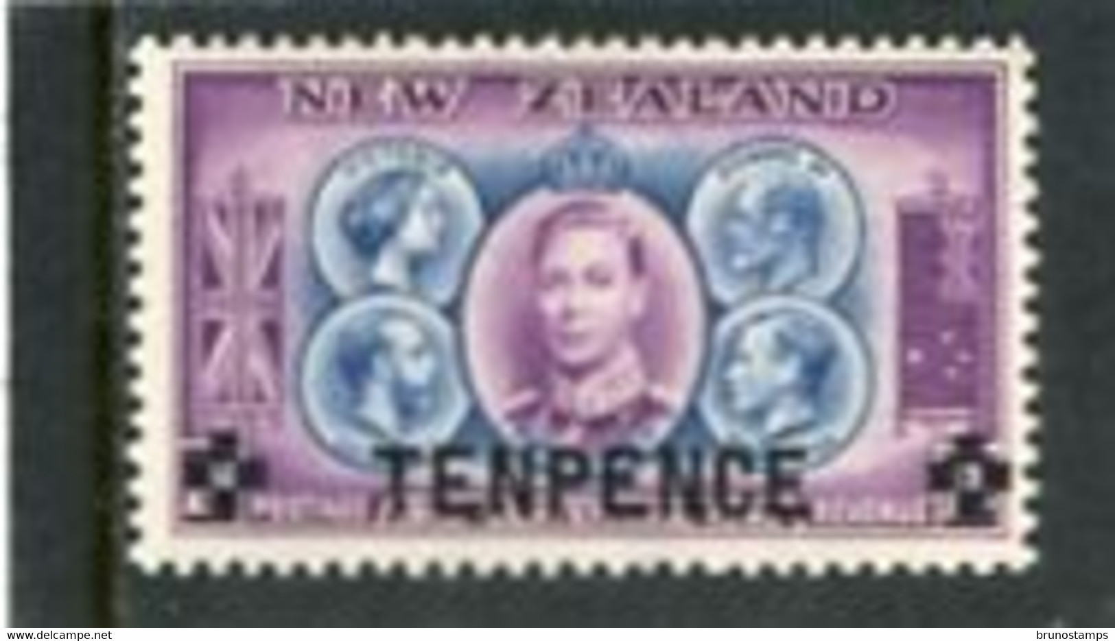 NEW ZEALAND - 1944  OVERPRINTED  MINT NH - Unused Stamps