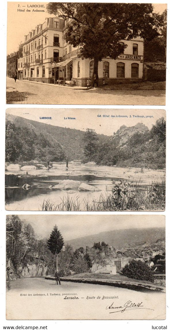 La Roche en Ardenne - Lot de 12 Cartes Postales