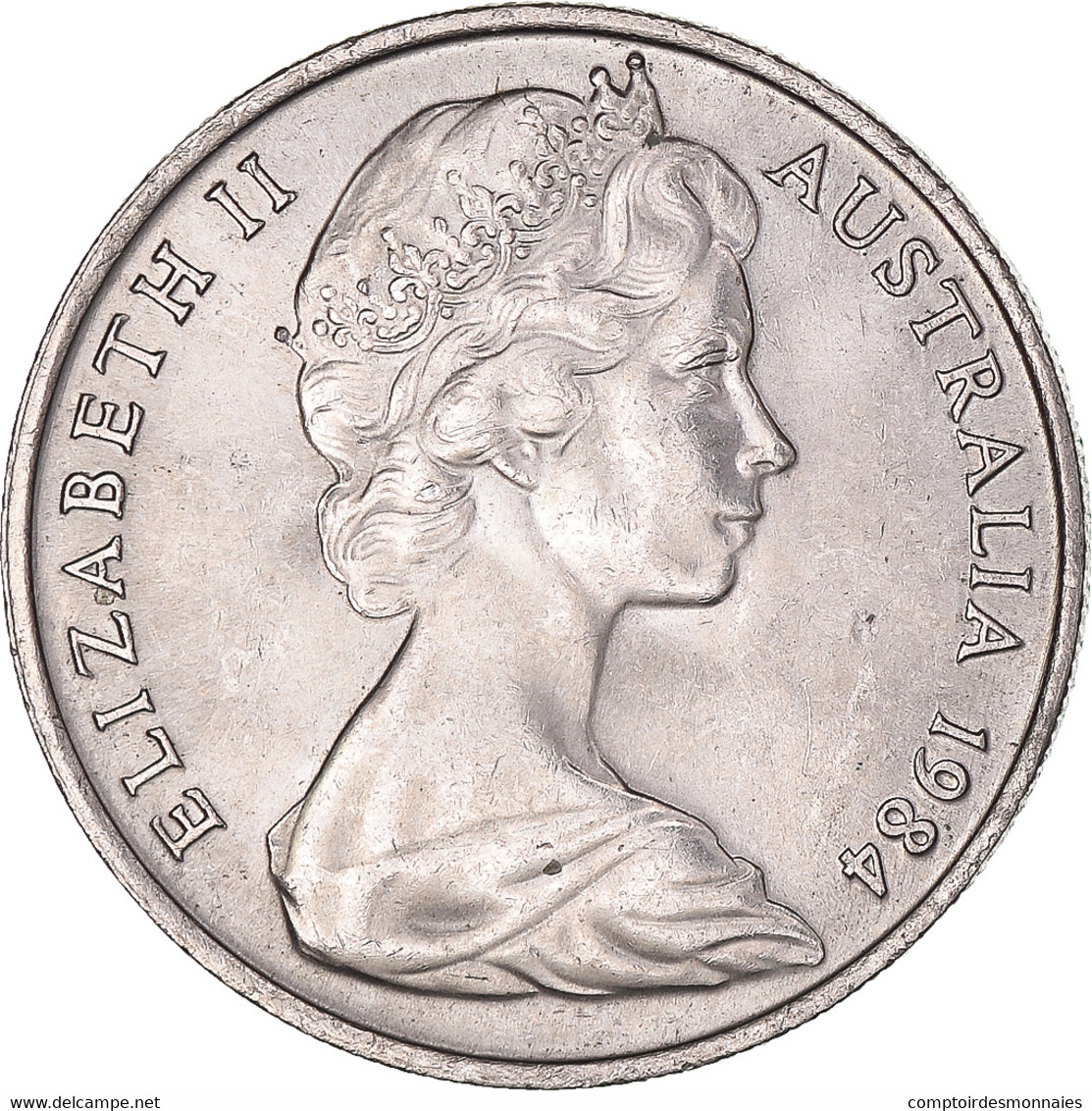 Monnaie, Australie, 10 Cents, 1984 - 10 Cents