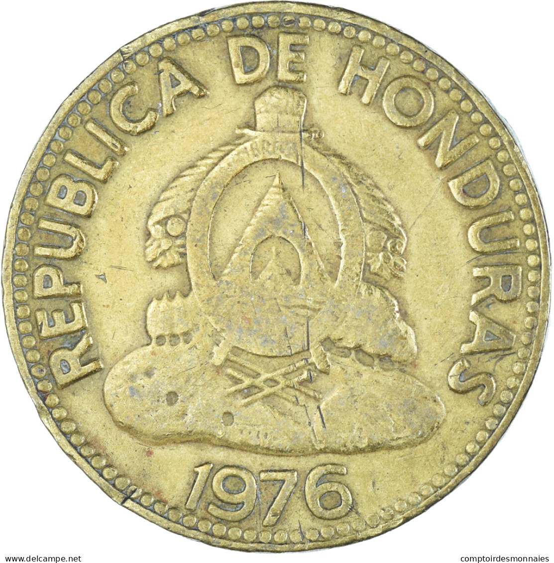 Monnaie, Honduras, 10 Centavos, 1976 - Honduras