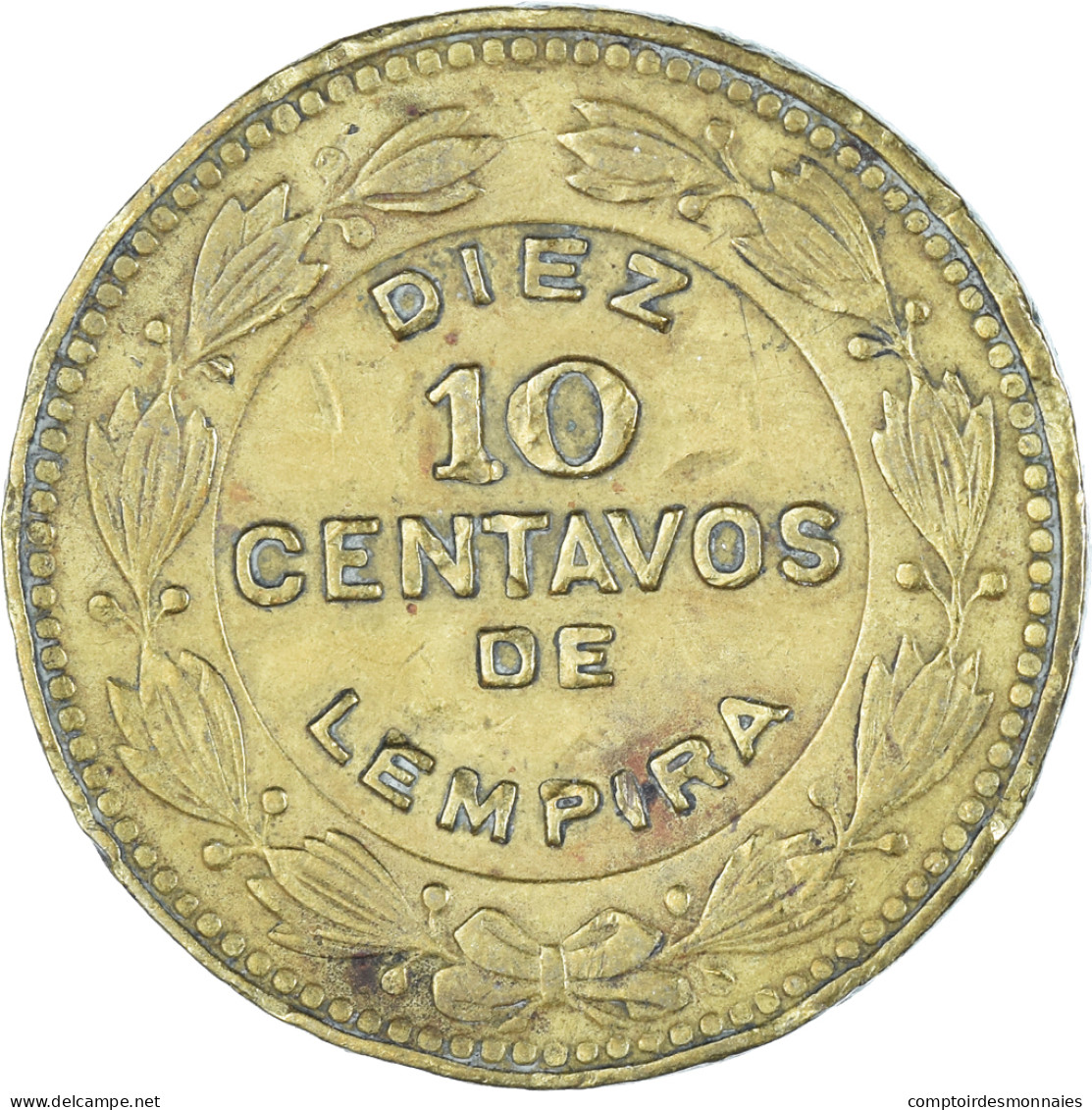 Monnaie, Honduras, 10 Centavos, 1976 - Honduras