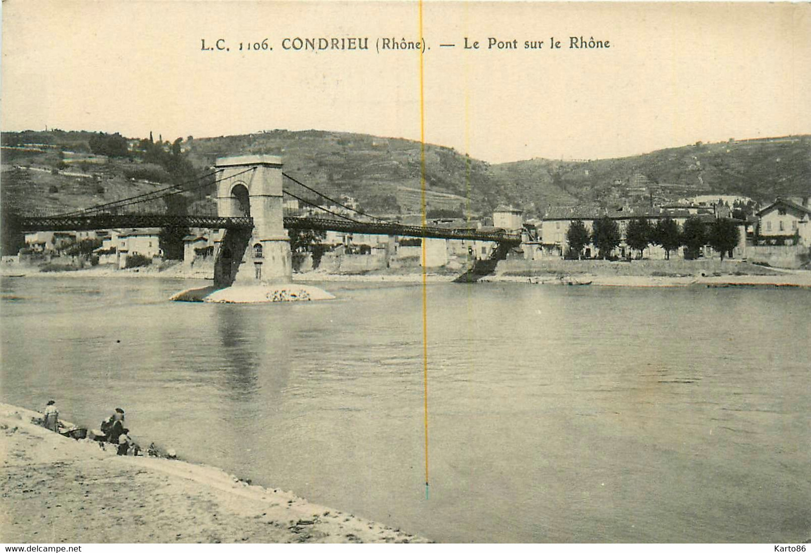 Condrieu * Le Pont Sur Le Rhône * Lavoir Laveuses - Condrieu