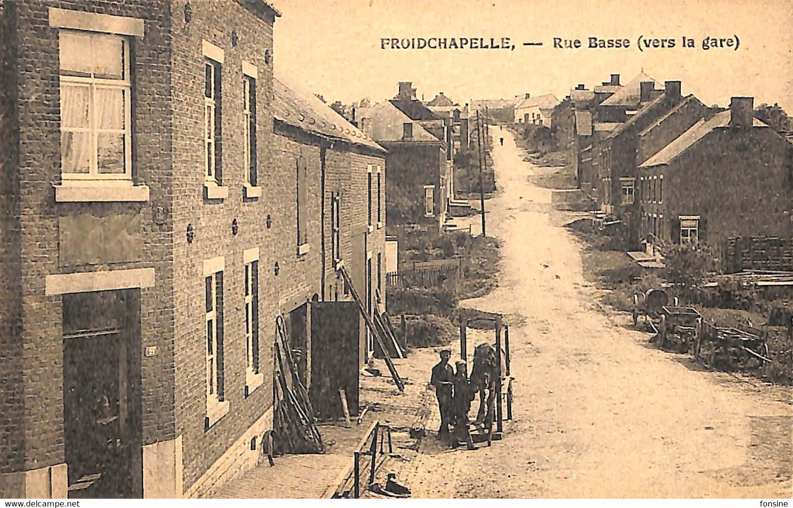 Froidchapelle -  Rue Basse Vers La Gare - Froidchapelle