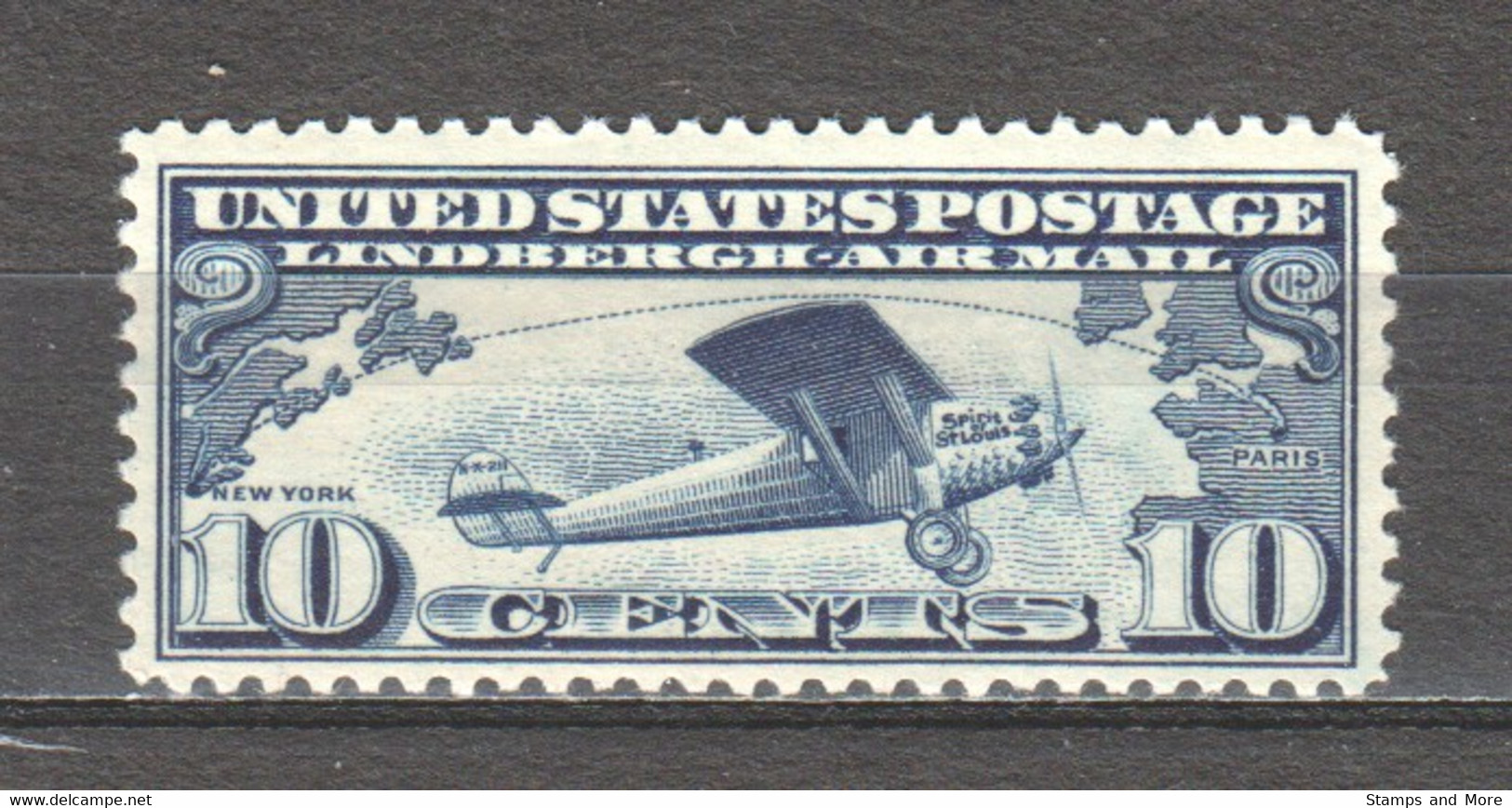 USA 1927 Mi 307A MNH AIRPLANE (1) - 1b. 1918-1940 Neufs