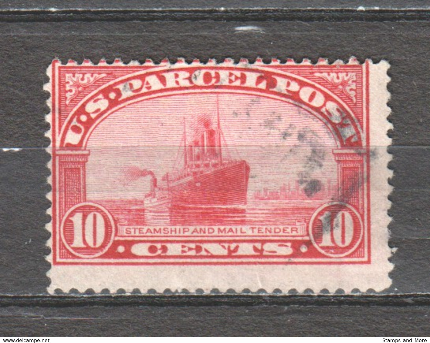 USA 1912 Parcel Stamp Mi 6 Canceled SHIP - Paketmarken