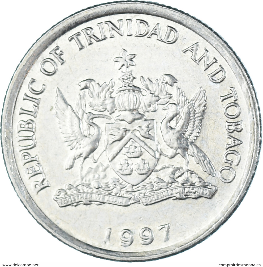 Monnaie, Trinité-et-Tobago, 10 Cents, 1997 - Trinidad Y Tobago