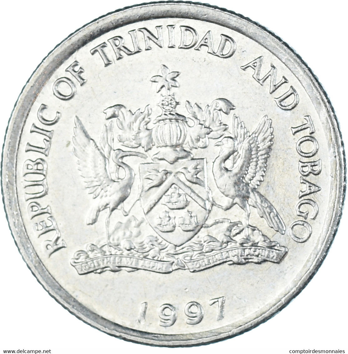 Monnaie, Trinité-et-Tobago, 10 Cents, 1997 - Trinidad & Tobago