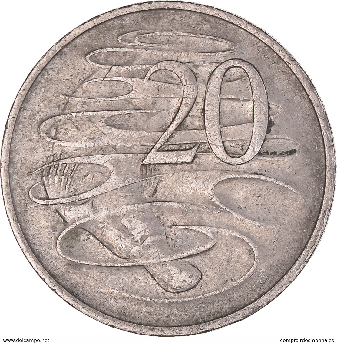 Monnaie, Australie, 20 Cents, 1977 - 20 Cents