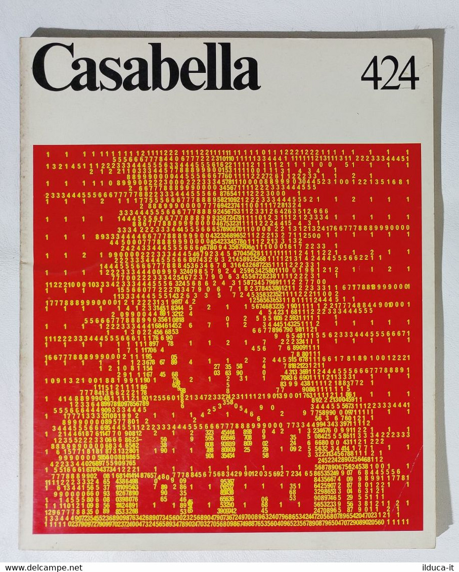 12341 CASABELLA - Nr. 424 1977 - Uffici; Sede IBM; Sede Mondadori; Brasilia .... - Kunst, Design