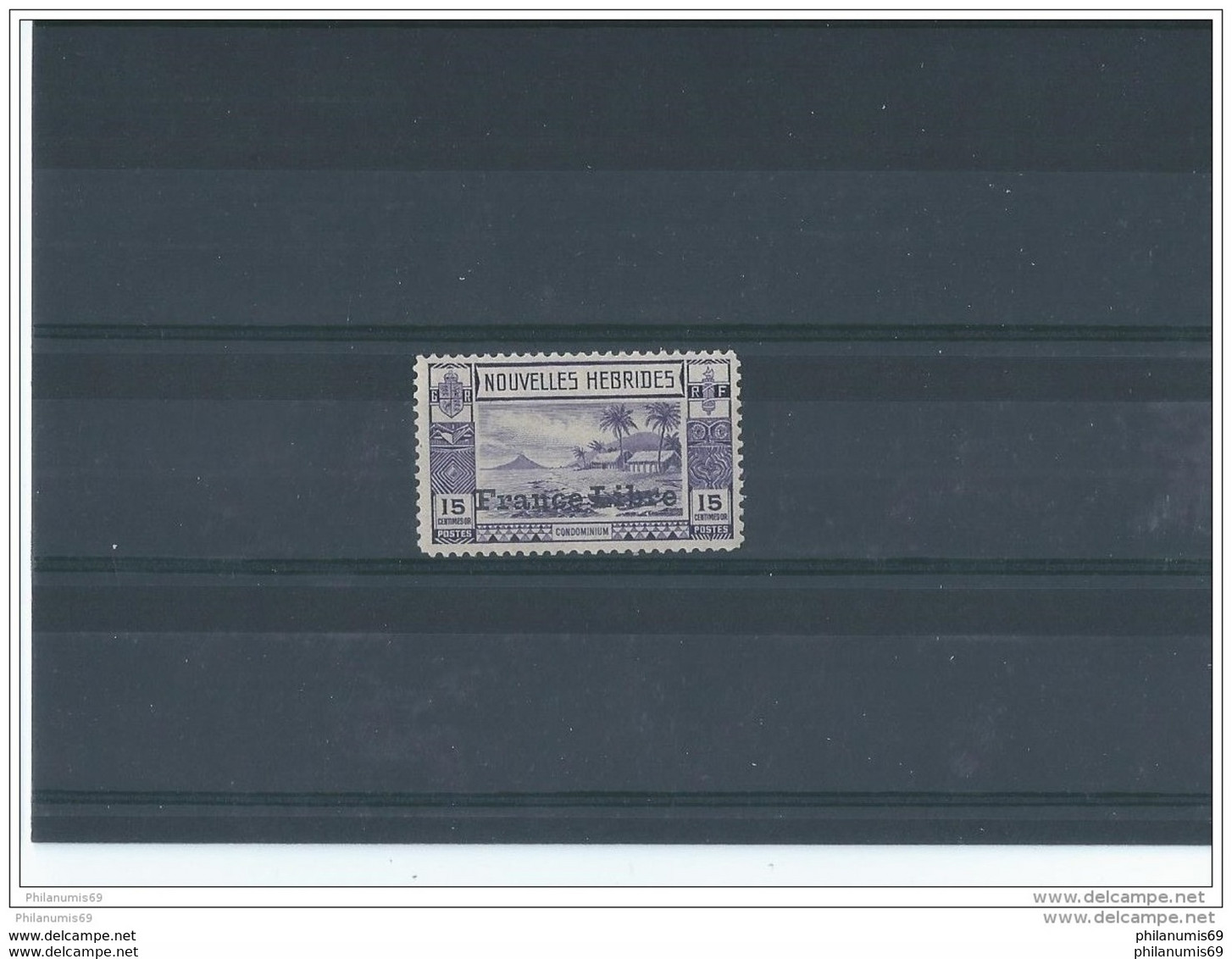 NVLLE-HEBRIDES 1941 - YT N° 126 NEUF AVEC CHARNIERE * (MLH) GOMME D'ORIGINE TTB - Nuevos