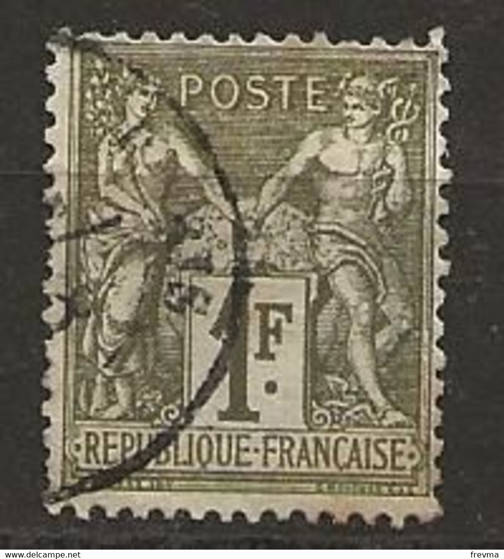 Timbre France 1876 N° Yvt 82 - 1876-1878 Sage (Type I)