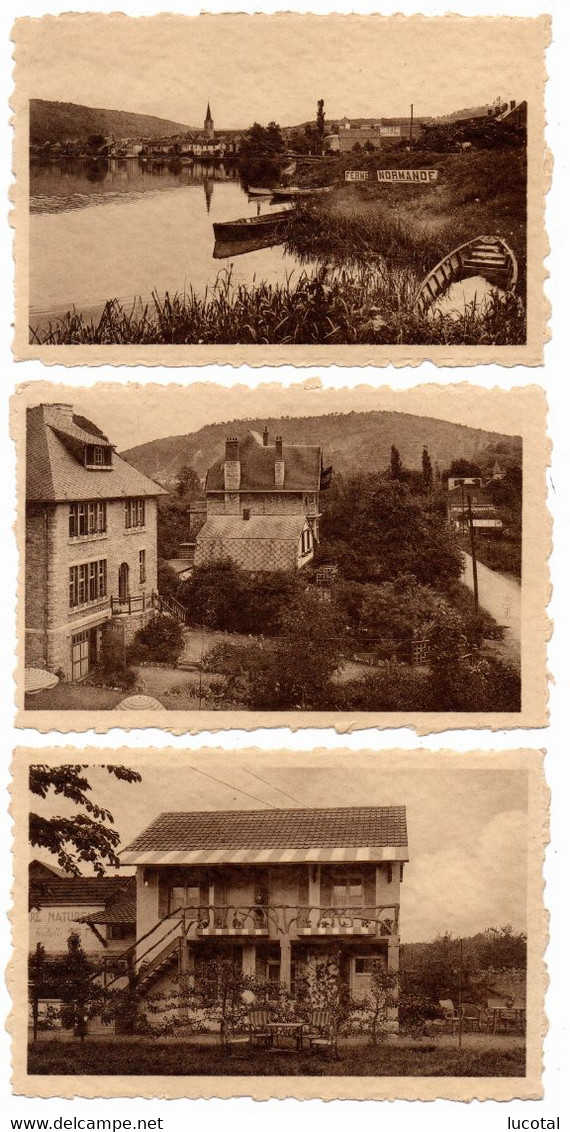 Profondeville - La Ferme Normande - Lot De 3 Cartes Postales - Editeur Nels / Thill - Profondeville