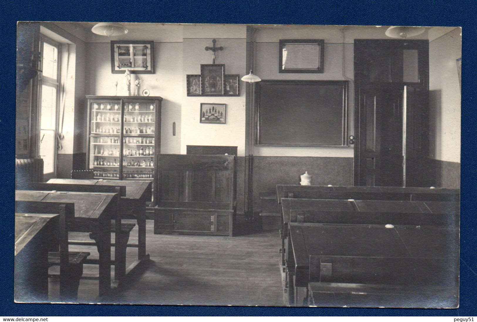 Virton. Carte-photo. Ecole Ménagère & Agricole. Classe De Cours Théoriques - Virton