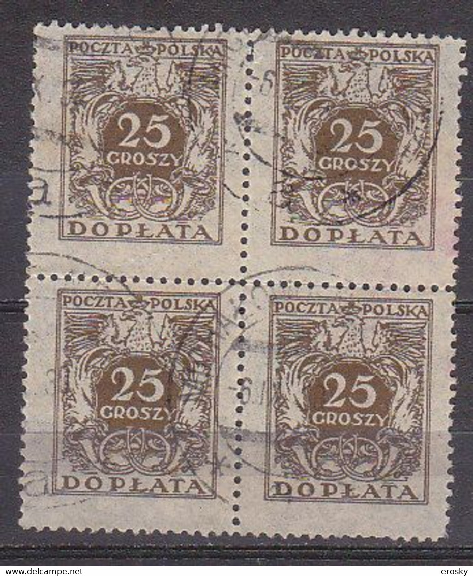 R3914 - POLOGNE POLAND TAXE Yv N°72 Bloc - Segnatasse