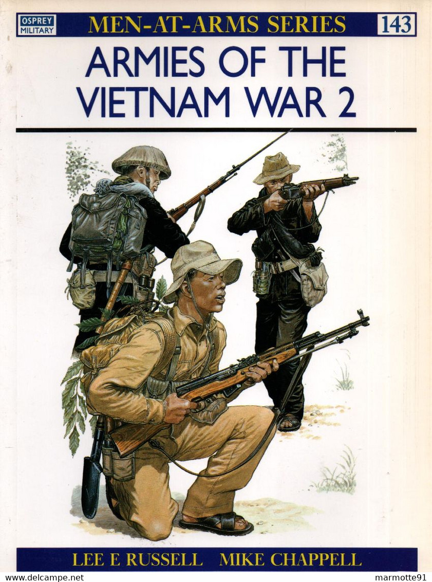 OSPREY ARMIES OF THE VIETNAM WAR 1962-75  VOLUME II - Englisch