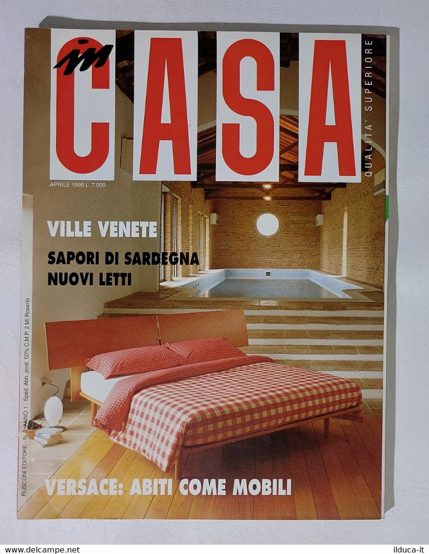 13340 IN CASA - Maggio N. 4 1996 - Tavoli, Antiquariato, Divani, Ceramiche - House, Garden, Kitchen