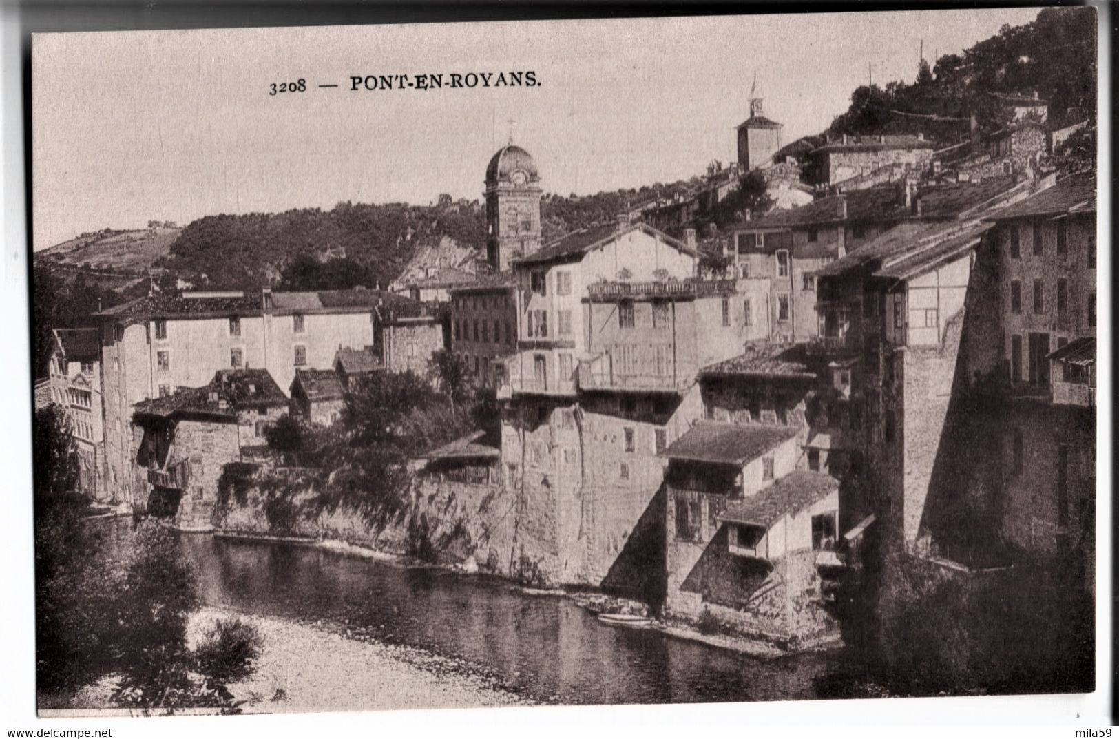 3208. Pont En Royans. Phototypie A. D. I. A. Saint Roch. Nice. - Montbéliard