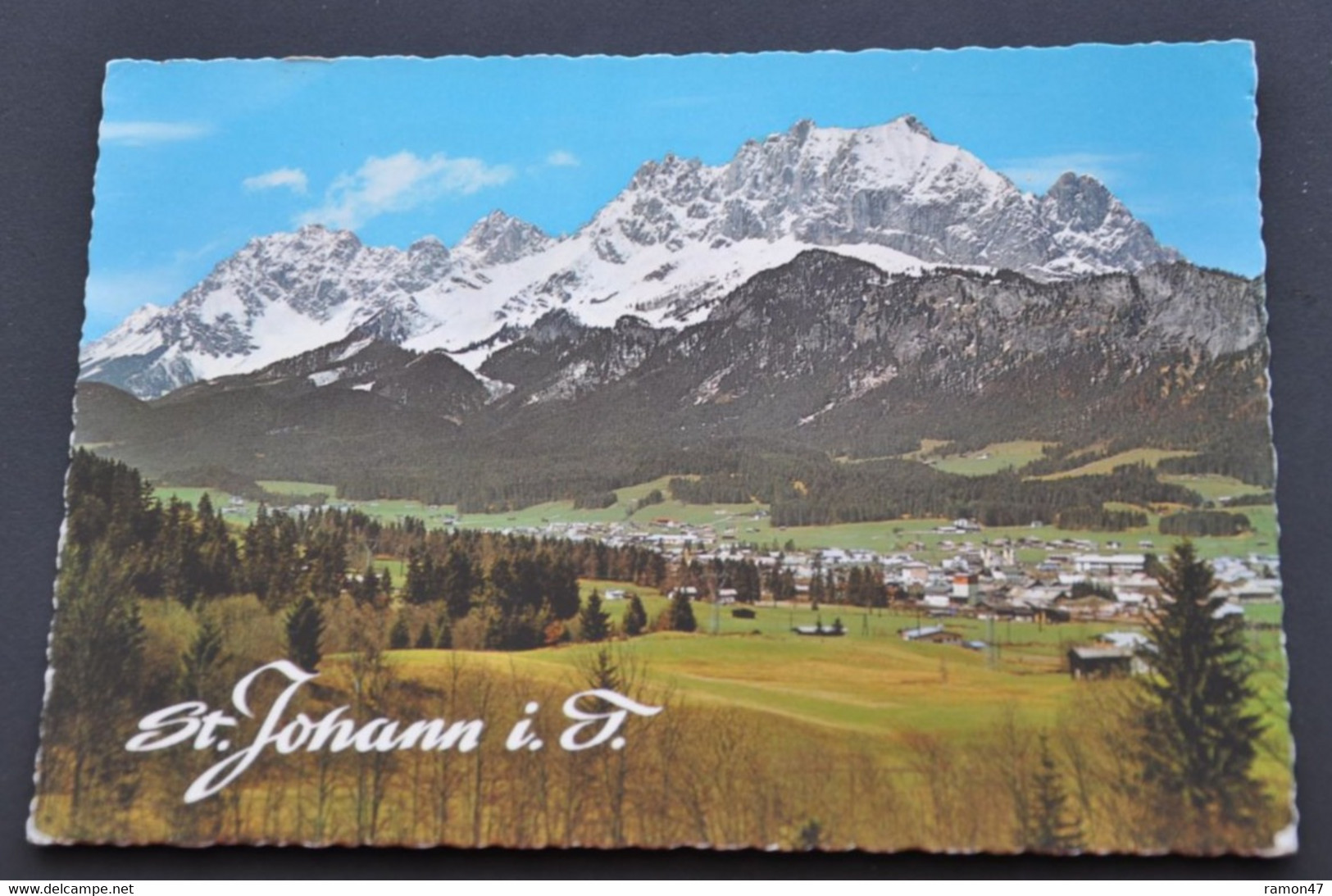 St. Johann - Luftkurort - 'Monopol' Kunst- Und Ansichtskarten-Verlag Schöllhorn & Co., Innsbruck - G 153106 - St. Johann In Tirol