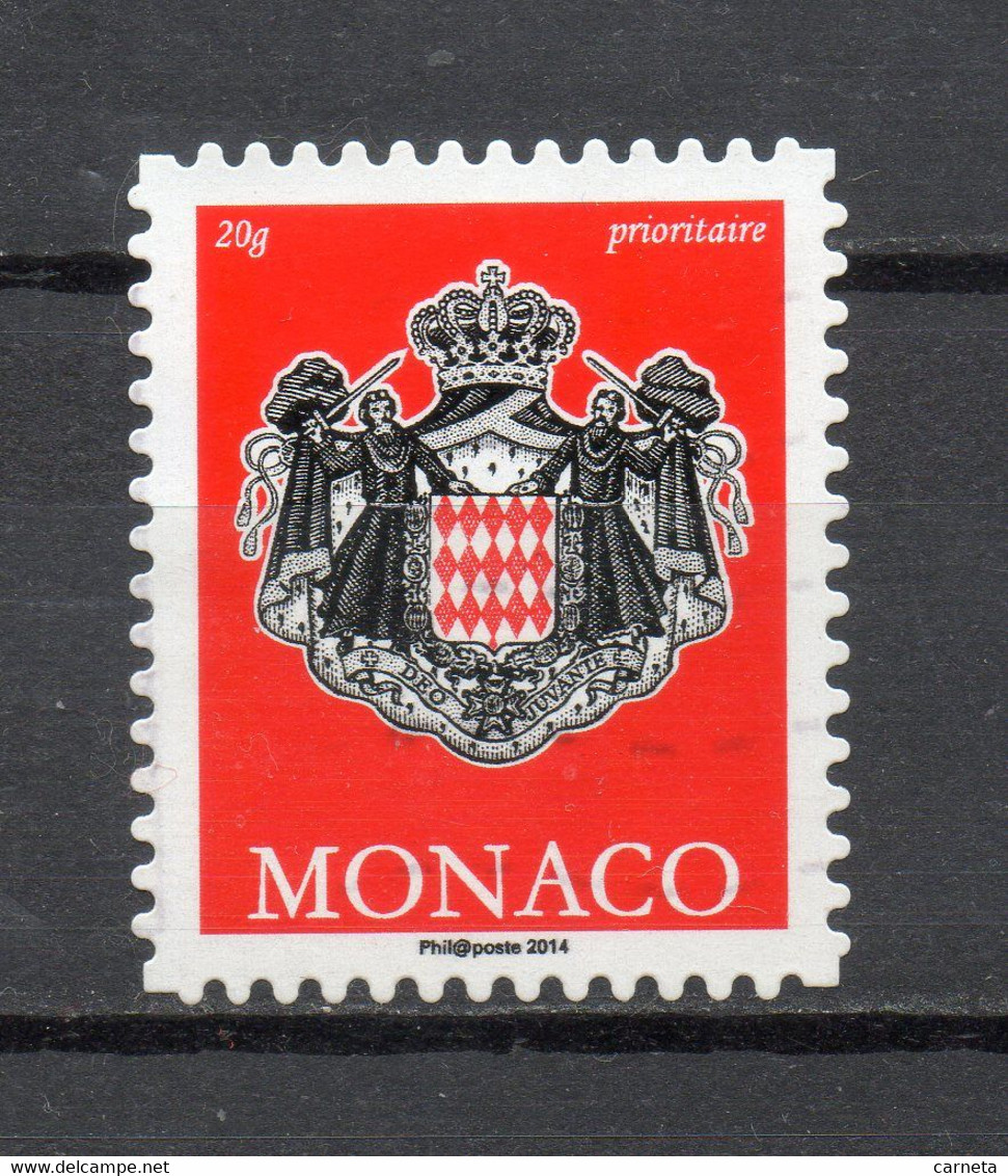 MONACO N° ?  OBLITERE  COTE ? €   ARMOIRIE - Used Stamps