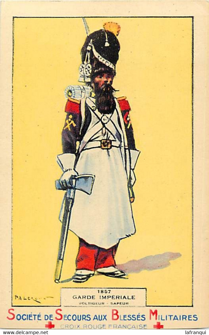 Themes Div-ref NN213 -militaires -militaria -regiments -uniformes - Illustrateur Pierre Albert Leroux -voltigeur -sapeur - Uniformes