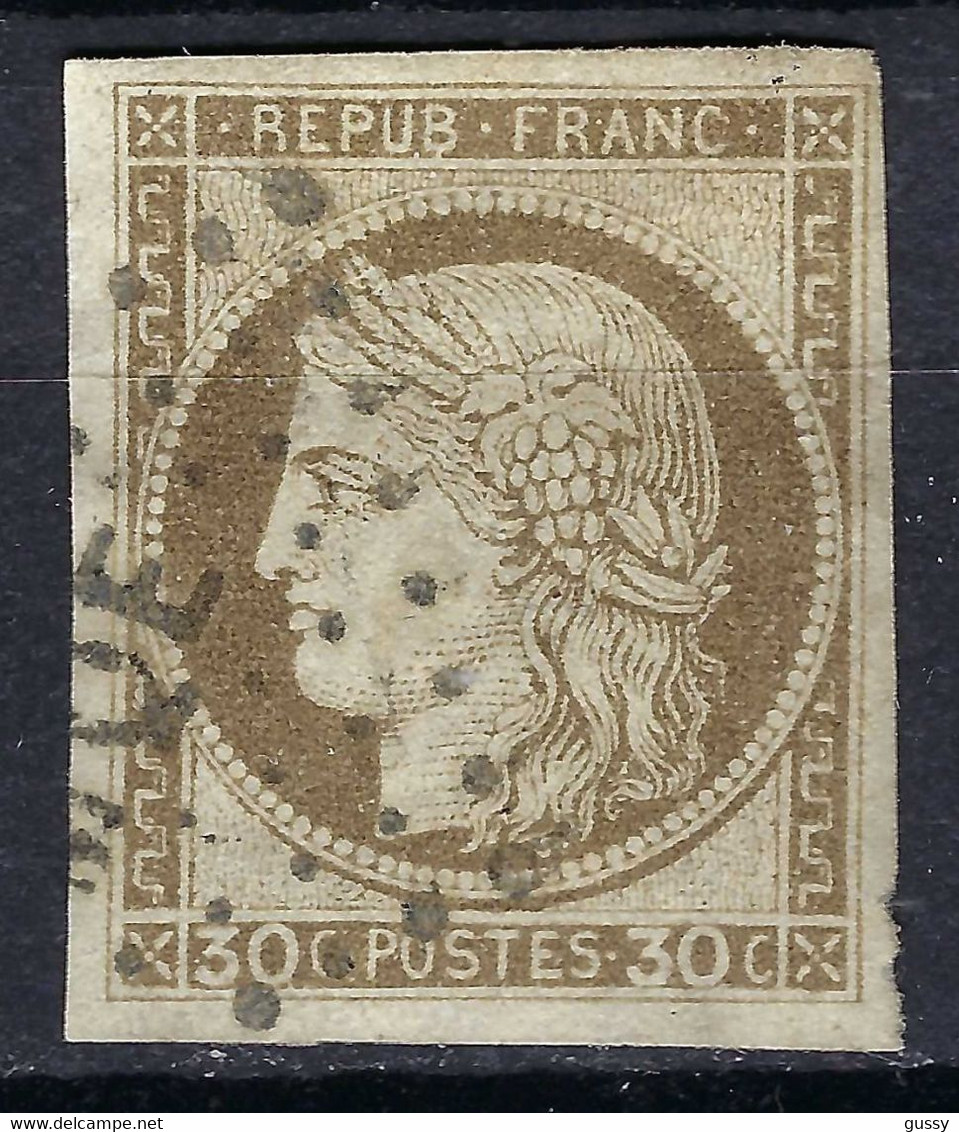 FRANCE Colonies Générales Ca.1872-77: Le Y&T 20, TB Obl. "MQE" (Martinique) - Cérès